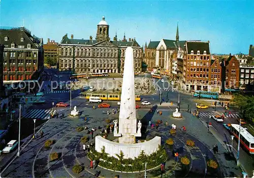 AK / Ansichtskarte Amsterdam Niederlande Koninklijk Paleis Dam National Monument  Kat. Amsterdam