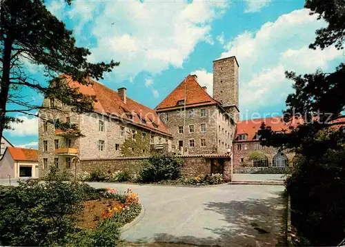 AK / Ansichtskarte Burg Feuerstein Haus der Katholischen Jugend Erzdioezese Bamberg Kat. Ebermannstadt
