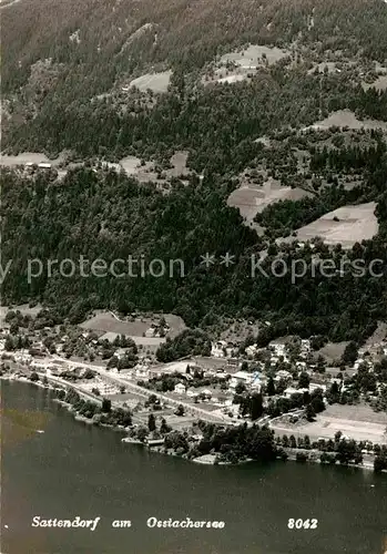 AK / Ansichtskarte Sattendorf Fliegeraufnahme Kat. Sattendorf Ossiacher See