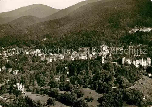 AK / Ansichtskarte Badenweiler Thermalkurort im Schwarzwald Original Straehle Luftbild Nr 2686 UCA 57 Kat. Badenweiler