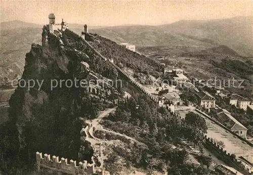 AK / Ansichtskarte San Marino Repubblica Prima e seconda Torre