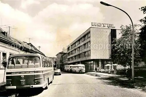 AK / Ansichtskarte Esztergom Fuerdoe Szallo Hotel Bus Kat. Esztergom