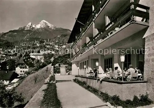 AK / Ansichtskarte Berchtesgaden Hotel Krone Kat. Berchtesgaden