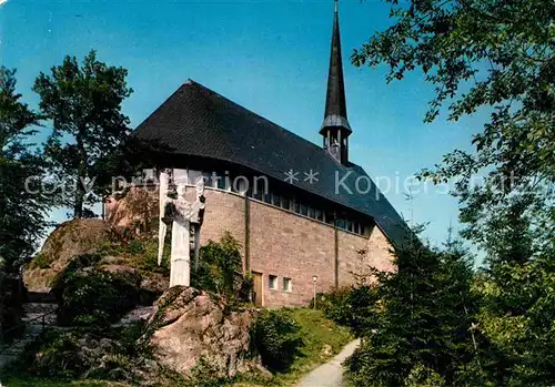 AK / Ansichtskarte Baiersbronn Schwarzwald Kapelle Maria Frieden Buehlerhoehe Kat. Baiersbronn
