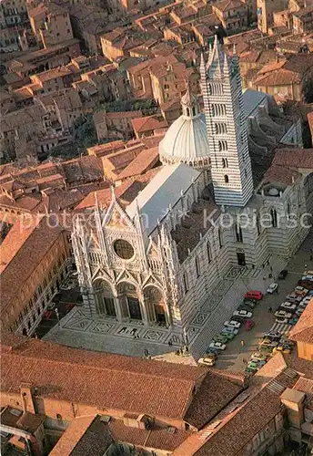 AK / Ansichtskarte Siena La Cattedrale Fliegeraufnahme Kat. Siena