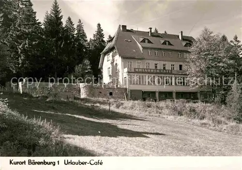 AK / Ansichtskarte Baerenburg Sachsen Urlauber Cafe Kat. Altenberg