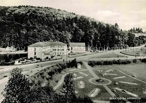 AK / Ansichtskarte Nonnenweiler Sanatorium Waldhotel Kat. Bad Saulgau