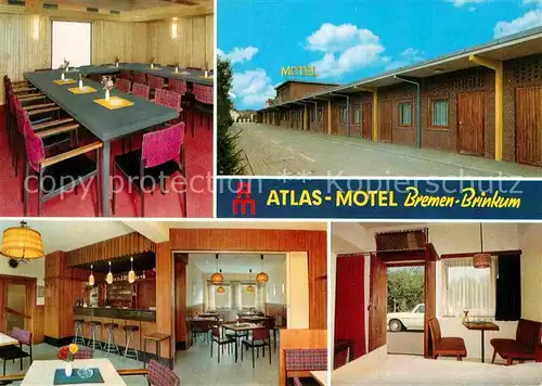 AK / Ansichtskarte Brinkum Bremen Atlas Motel Kat. Stuhr