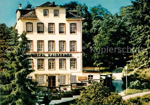 AK / Ansichtskarte Bad Schwalbach Hotel Kaiserhof Kat. Bad Schwalbach