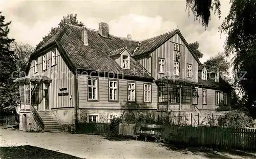 AK / Ansichtskarte Stiege Jugendherberge Martin Schwantes Kat. Stiege