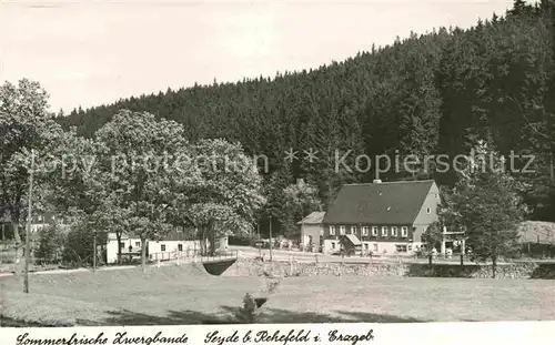 AK / Ansichtskarte Seyde Zwergbaude Kat. Hermsdorf Osterzgebirge