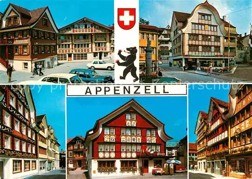 AK / Ansichtskarte Appenzell IR Gasthasu Taube  Kat. Appenzell