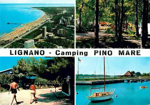 AK / Ansichtskarte Lignano Campingplatz Pino Mare Kat. Lignano