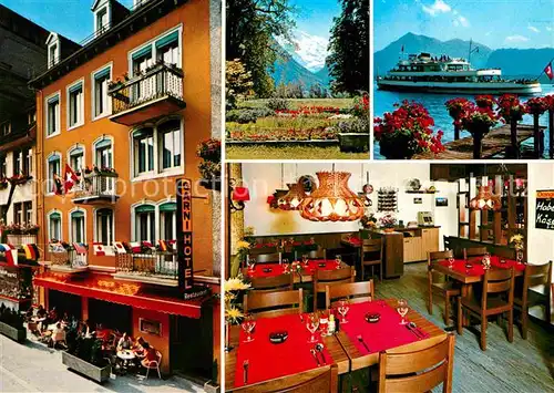 AK / Ansichtskarte Interlaken BE Hotel Zur Blume Kat. Interlaken