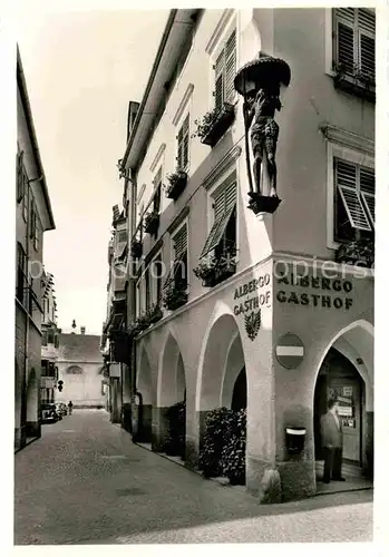 AK / Ansichtskarte Bressanone Gasthof Kleine Lauben Kat. Brixen Suedtirol