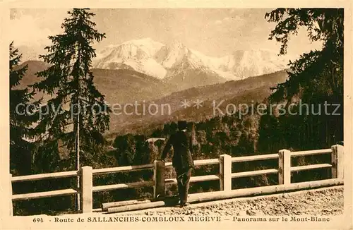 AK / Ansichtskarte Sallanches Combloux Megeve Mont Blanc Kat. Sallanches