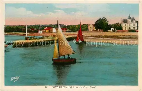 AK / Ansichtskarte Fouras Charente Maritime Le Port Nord Bateau Kat. Fouras