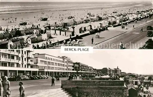 AK / Ansichtskarte Berck Plage Esplanade et la Plage Escalier Nord