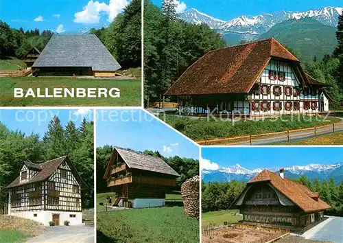 AK / Ansichtskarte Hofstetten Brienz Ballenberg Freilichtmuseum  Kat. Hofstetten Brienz