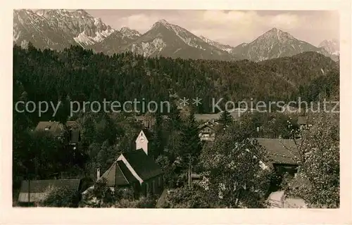 AK / Ansichtskarte Bad Faulenbach Kirche  Kat. Fuessen