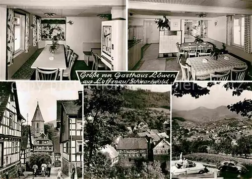 AK / Ansichtskarte Loffenau Bad Herrenalb Gasthaus zum Loewen Kat. Bad Herrenalb