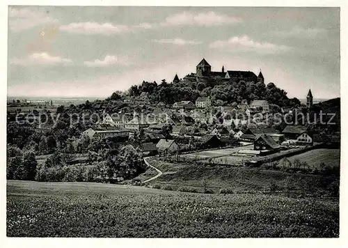 AK / Ansichtskarte Woerth Donau Schloss Panorama Kat. Woerth a.d.Donau