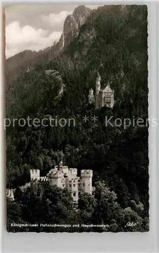 AK / Ansichtskarte Fuessen Allgaeu Schloss Hohenschwangau Kat. Fuessen