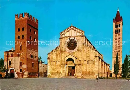 AK / Ansichtskarte Verona Veneto Basilica di S. Zeno  Kat. Verona