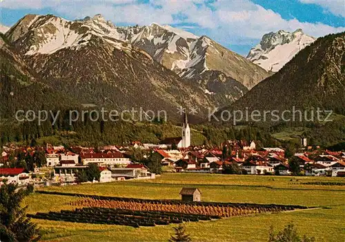 AK / Ansichtskarte Oberstdorf Kratzer  Kat. Oberstdorf