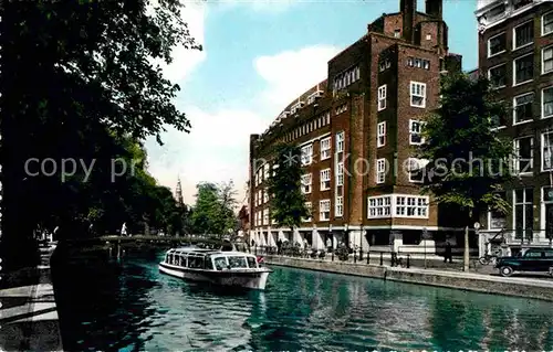 AK / Ansichtskarte Amsterdam Niederlande Voorburgwal met Stadhuis Kat. Amsterdam