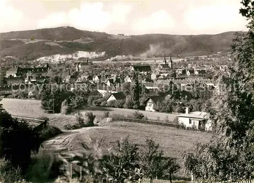 AK / Ansichtskarte Saalfeld Saale Panorama Kat. Saalfeld