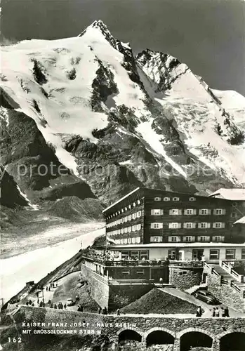 AK / Ansichtskarte Heiligenblut Kaernten Kaiser Franz Josef Haus mit Grossglockner Kat. Heiligenblut