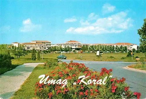 AK / Ansichtskarte Umag Umago Istrien Hotel Koral Park Kat. Kroatien