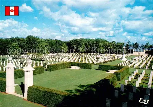 AK / Ansichtskarte Friedhof Benny sur Mer Cimetiere Militaire Canadien  Kat. Tod