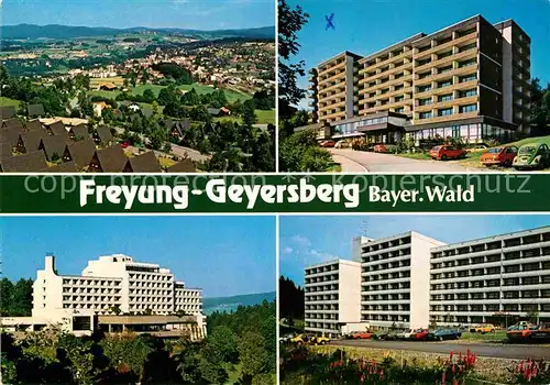 AK / Ansichtskarte Geyersberg Wald Panorama Hotels Kat. Freyung