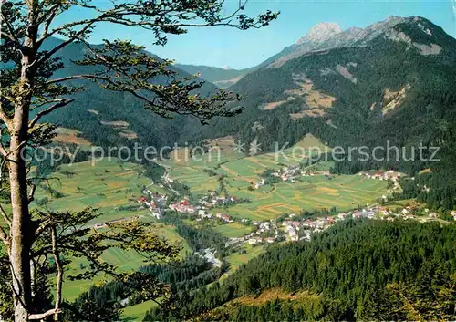 AK / Ansichtskarte Weissbriach Panorama mit Reiskofel Kat. Weissbriach Gitschtal Kaernten