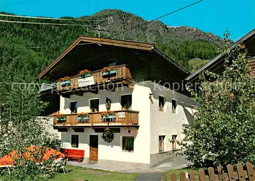 AK / Ansichtskarte Soelden oetztal Gaestehaus Ploerer Kat. Soelden