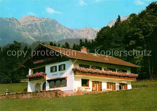 AK / Ansichtskarte Koenigsee Berchtesgaden Gaestehaus Groell