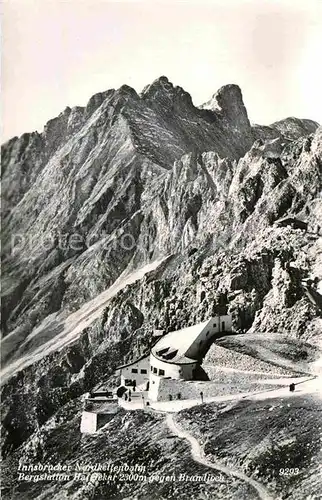 AK / Ansichtskarte Hafelekarspitze Innsbrucker Nordkettenbahn Brandjoch Kat. Innsbruck