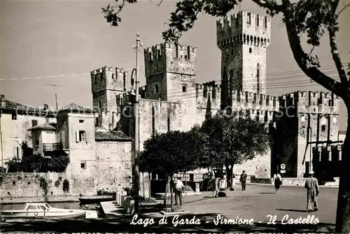 AK / Ansichtskarte Sirmione Lago di Garda Castello