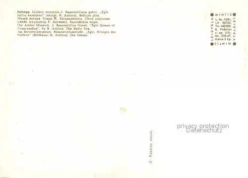 AK / Ansichtskarte Palanga  Kat. Palanga