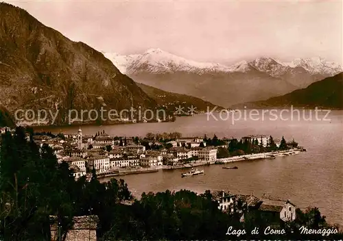 AK / Ansichtskarte Menaggio Lago di Como Panorama Comersee Alpen Kat. 