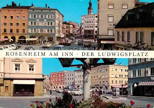 AK / Ansichtskarte Rosenheim Bayern Ludwigsplatz Kat. Rosenheim