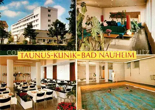 AK / Ansichtskarte Bad Nauheim Taunus Klinik Haus II Hallenbad Kat. Bad Nauheim