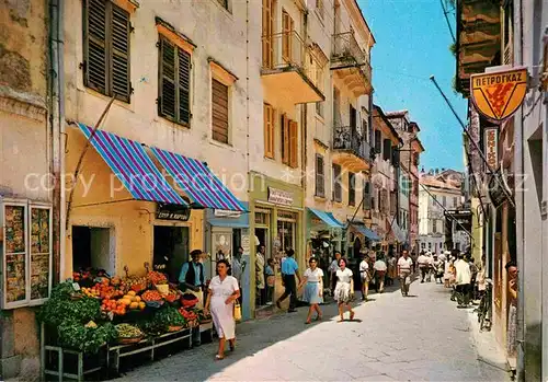 AK / Ansichtskarte Korfu Corfu Der Markt Kat. Griechenland