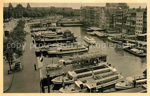 AK / Ansichtskarte Amsterdam Niederlande Rederij Plas Grachten Rundfahrten Kat. Amsterdam