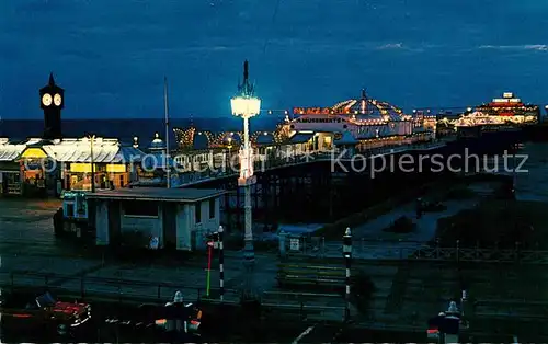 AK / Ansichtskarte Brighton East Sussex Palace Pier by night Kat. 