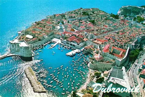 AK / Ansichtskarte Dubrovnik Ragusa Luftaufnahme Kat. Dubrovnik