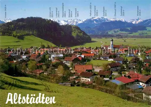 AK / Ansichtskarte Altstaedten Allgaeu Allgaeuer Hochgebirge 