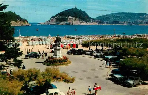 AK / Ansichtskarte San Sebastian de La Gomera Strand Ondarreta Garten